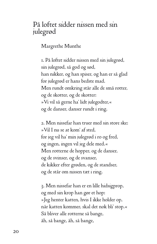Julesanghæfte, side 20
